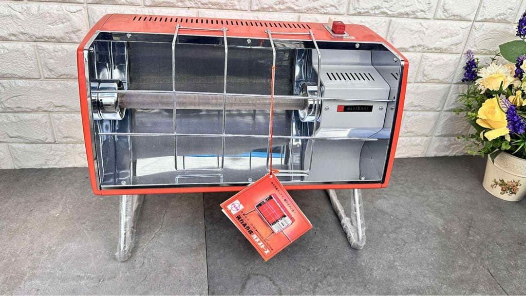 未使用 National ガスストーブ 都市ガス用 レトロ ナショナル