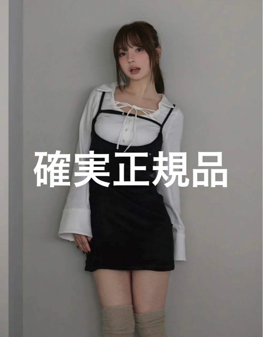 ワンピース Betty velour mini dress