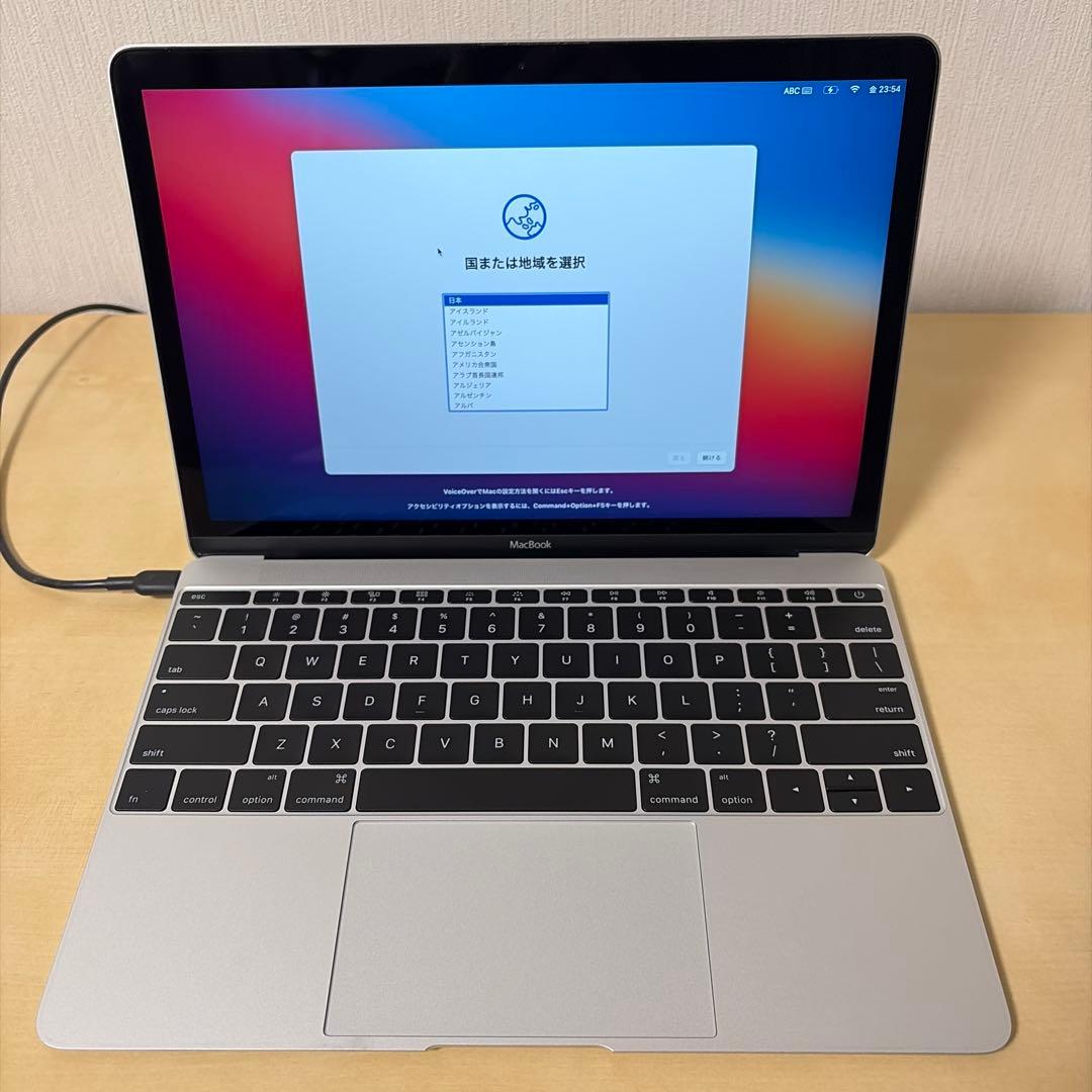【ジャンク】Apple MacBook 12インチ 2015 USキーボード