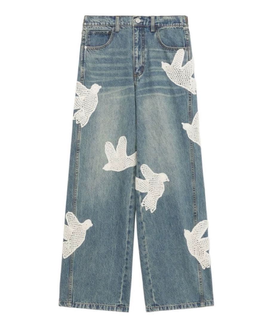 seanewyork paytonジーンズ　刺繍デニム