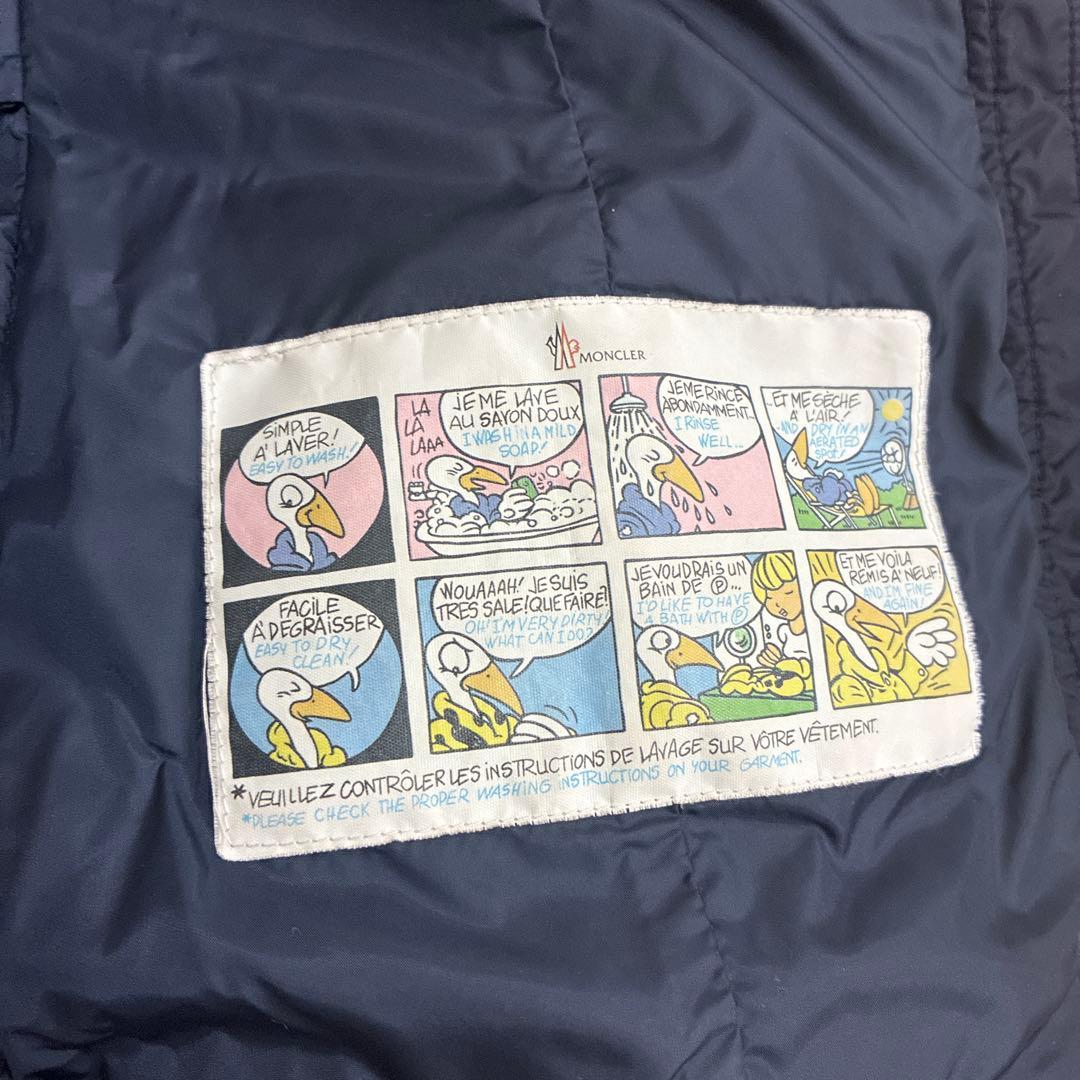 MONCLER ネイビー ショートダウン