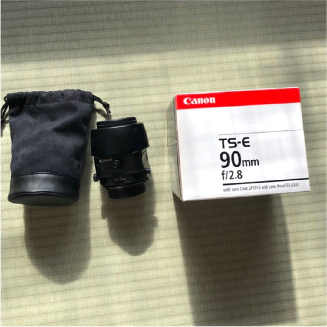 iPhone より安い！Canon TS-E90F2.8プロテクター付き