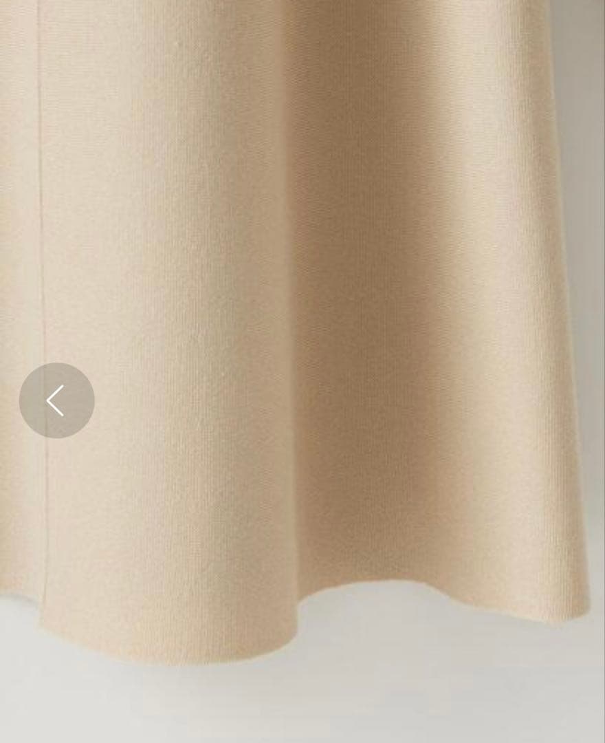 ◎新品タグ付◎エメルリファインズ◎クルーネック ミニ フレア ワンピース