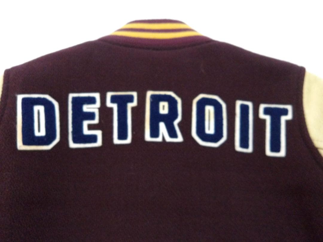 HYSTERIC GLAMOUR ヒステリックグラマー 袖革スタジャン フリー