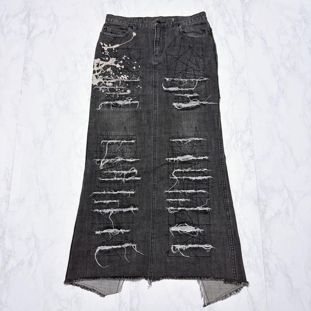 スカート Hysteric Glamour 00s Damage Long Skirt