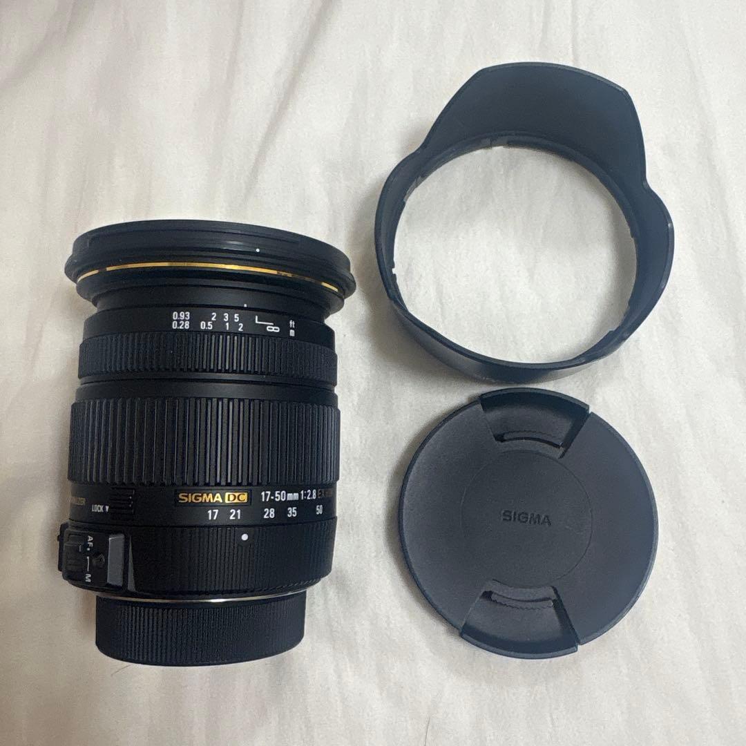 SIGMA ズームレンズ 17-50mm F2.8 ニコン