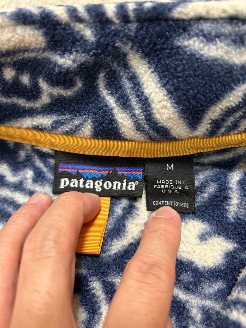 90s 94年　patagonia 雪なし　スナップt