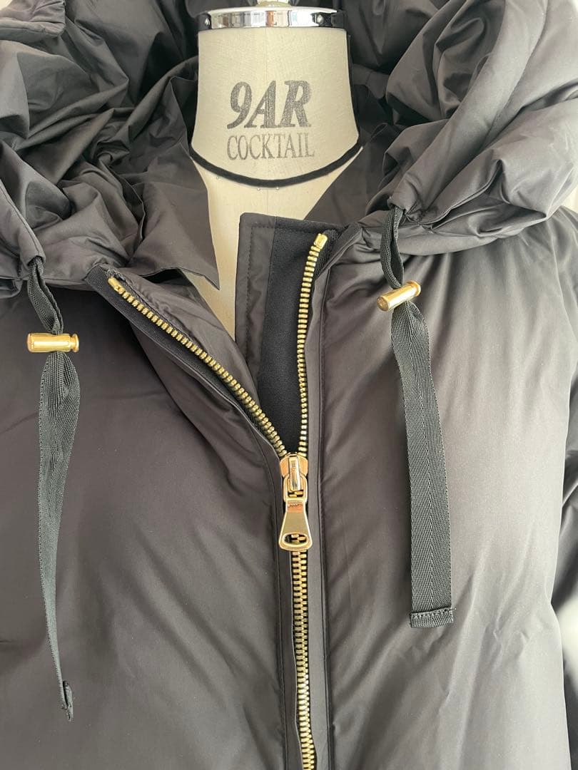 定価8万 ドゥーズィエムクラス フードダウン 黒 希少 完売品