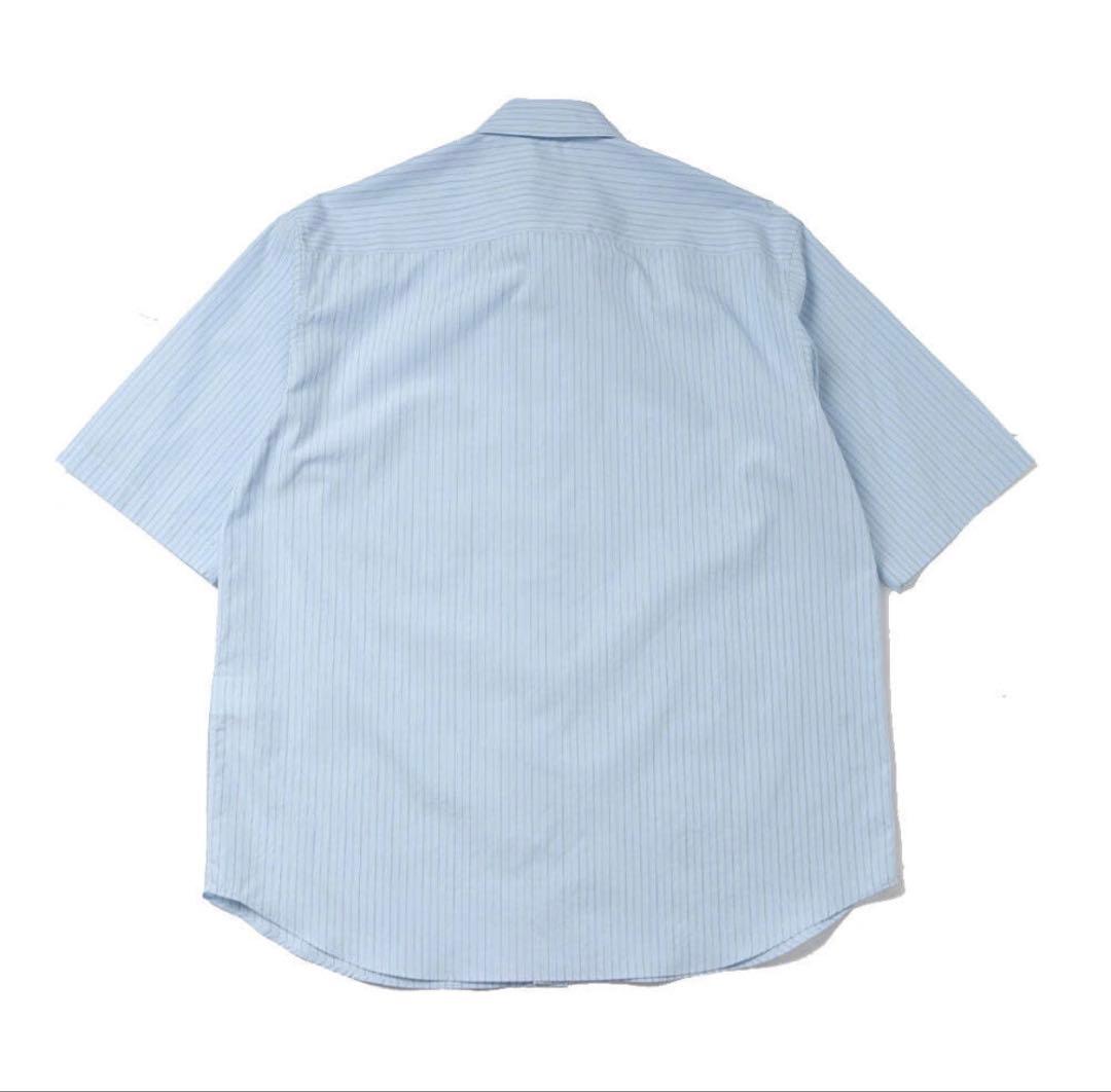 AURALEE STRIPE HALF SLEEVED SHIRT オーラリー