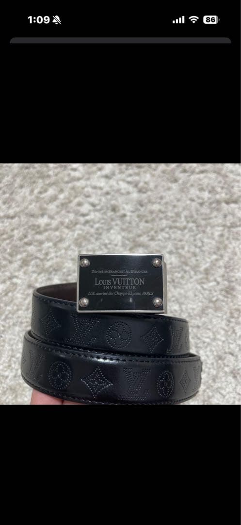 ルイ・ヴィトン ベルト
