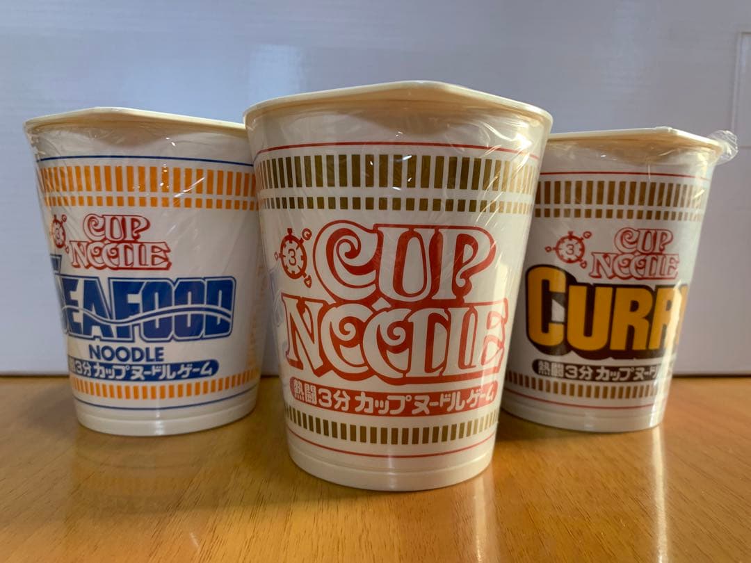 【超レア商品！フルコンプ！新品！】熱闘3分カップヌードルゲーム パズル