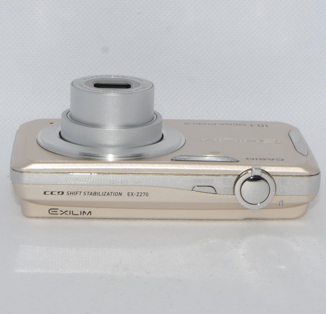 CASIO EXILIM EX-Z270 ゴールド (動作確認済)