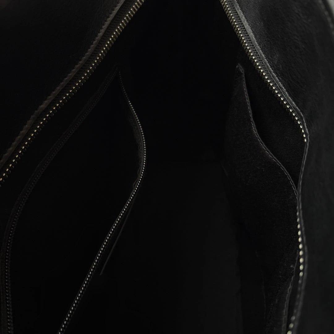 コーチ　COACH 黒レザー　メンズ　ビジネス　バック