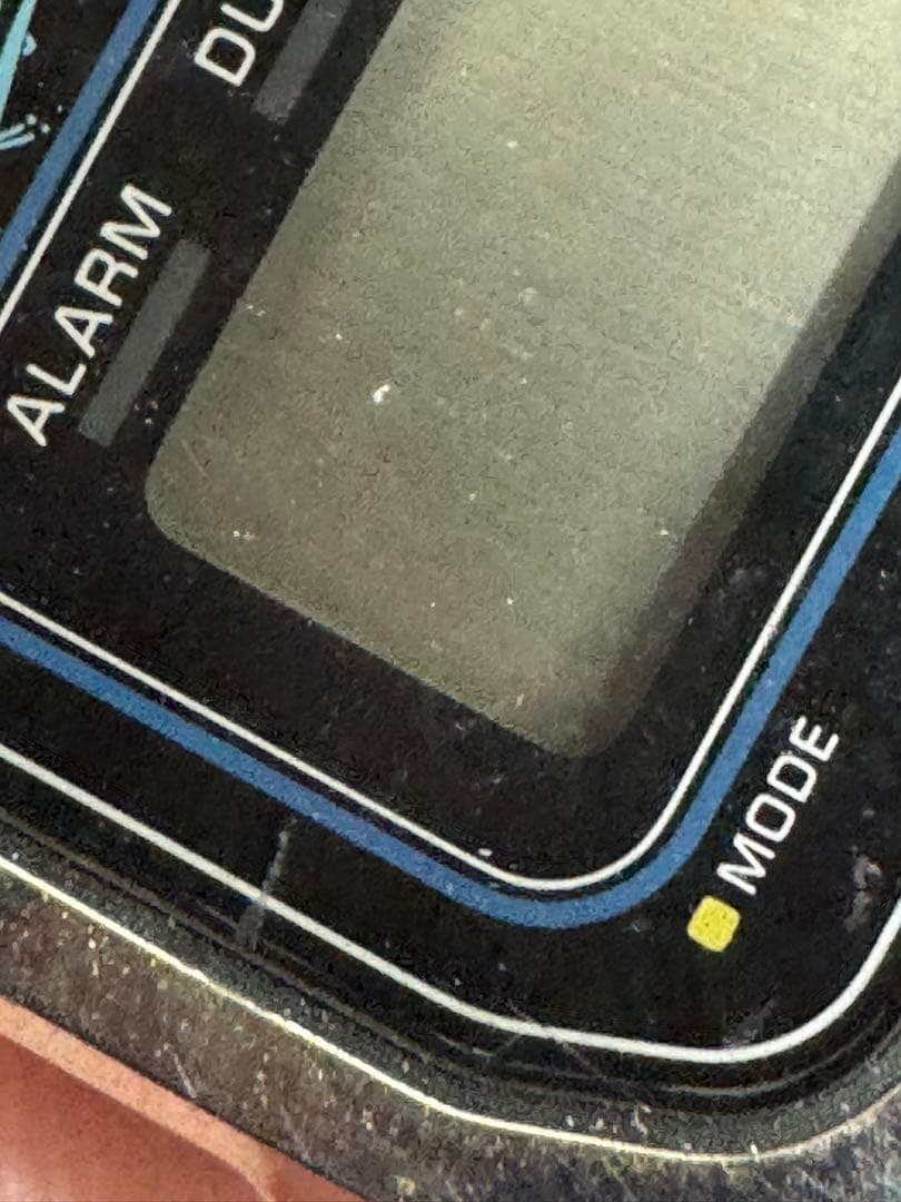 CASIO ALARM CHRONOGRAPH 100M防水