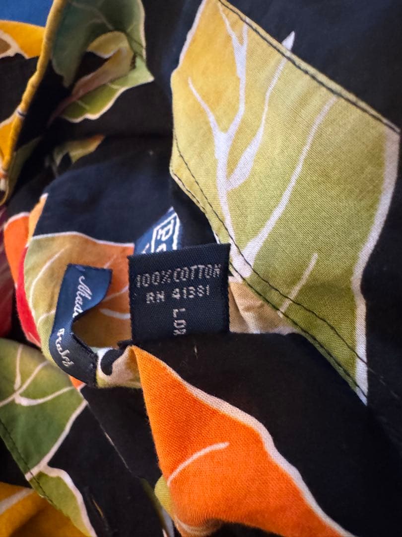 90s Dead stock ラルフローレン アロハシャツ 鳥柄 ハワイ 希少