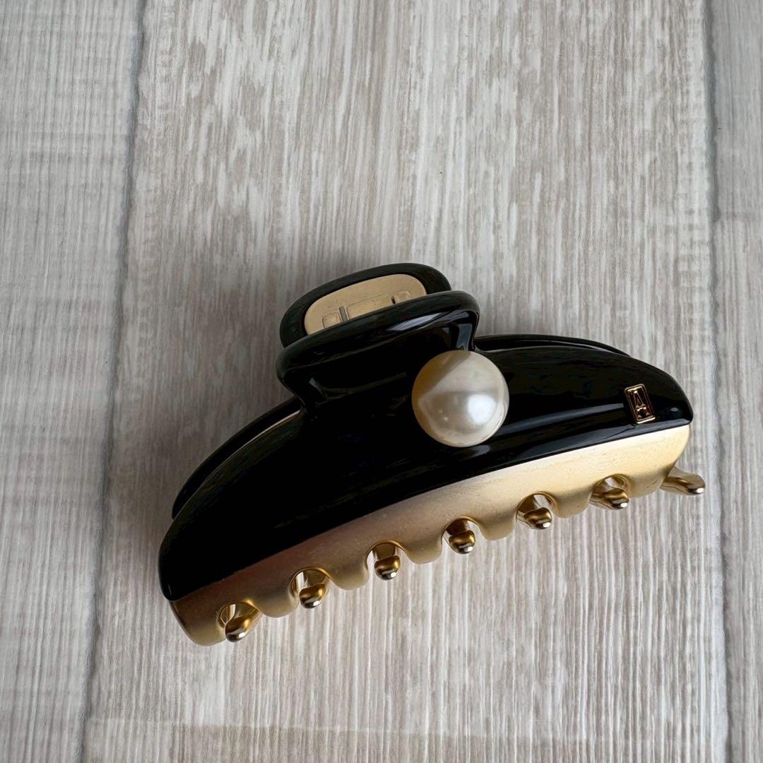 【高級パール】ALEXANDRE DE PARIS バレッタ 24年購入品