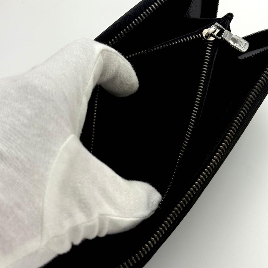 【新品同様】ルイヴィトン モノグラム エクリプス ジッピーホリゾンタル 長財布