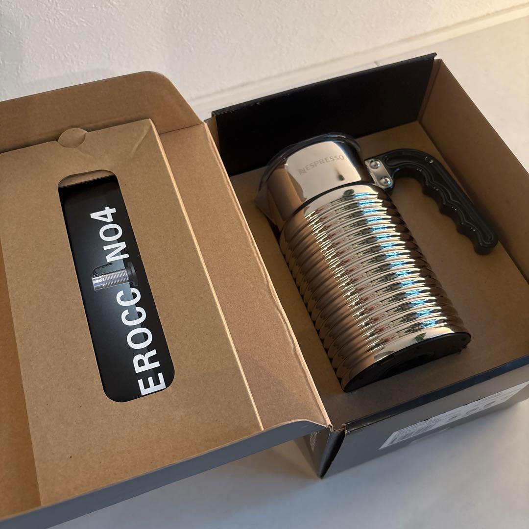 【新品未使用】ネスプレッソ　エアロチーノ4