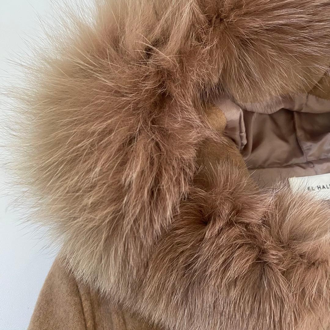 新品✨EL HALM エルハルム　ダッフルコート　定価57,200円 キャメル