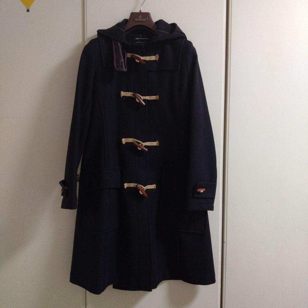 オールドイングランド別注•グローバーオールダッフルコート　濃紺