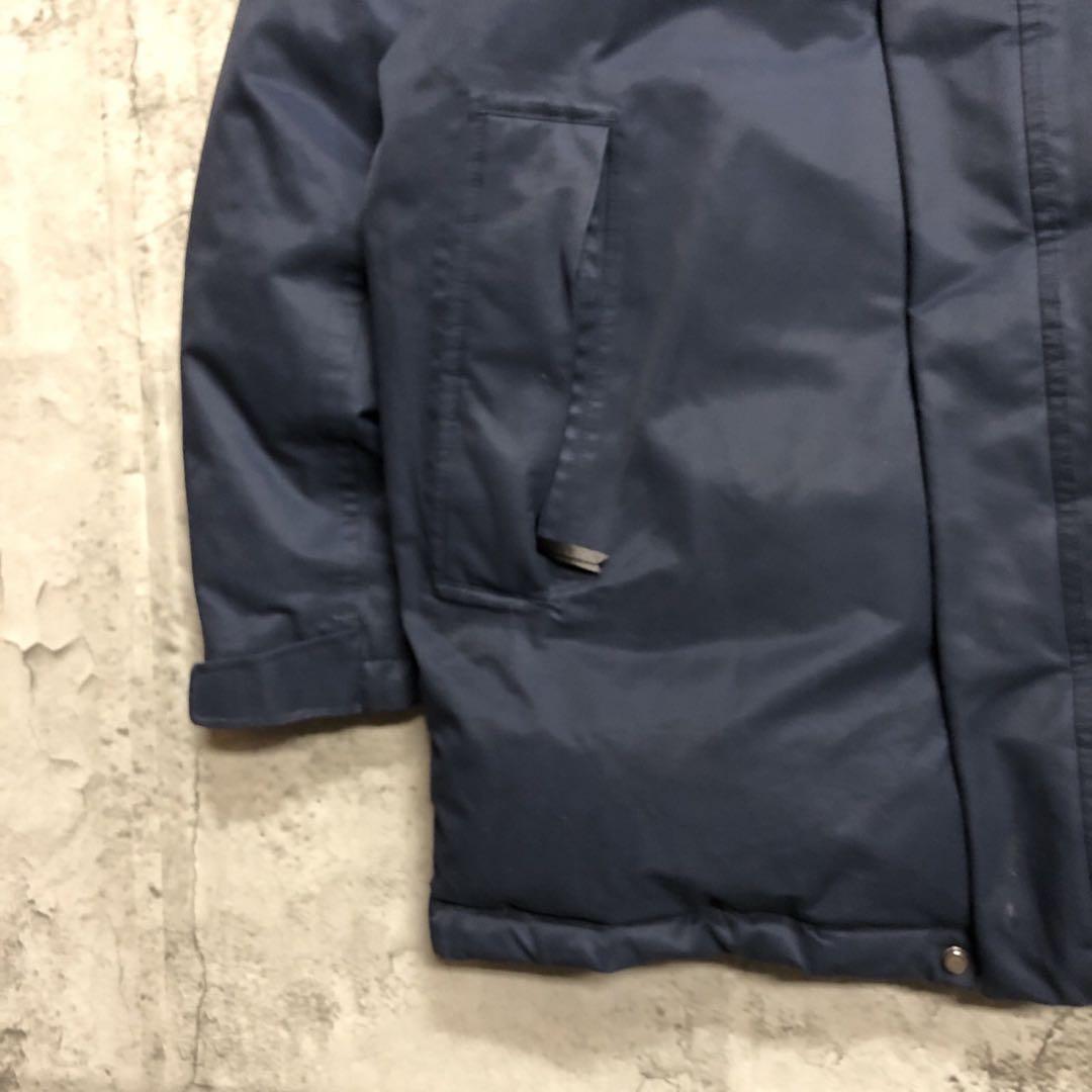 ノースフェイス/ダウンジャケット/ネイビー/モッズコート/コート/M