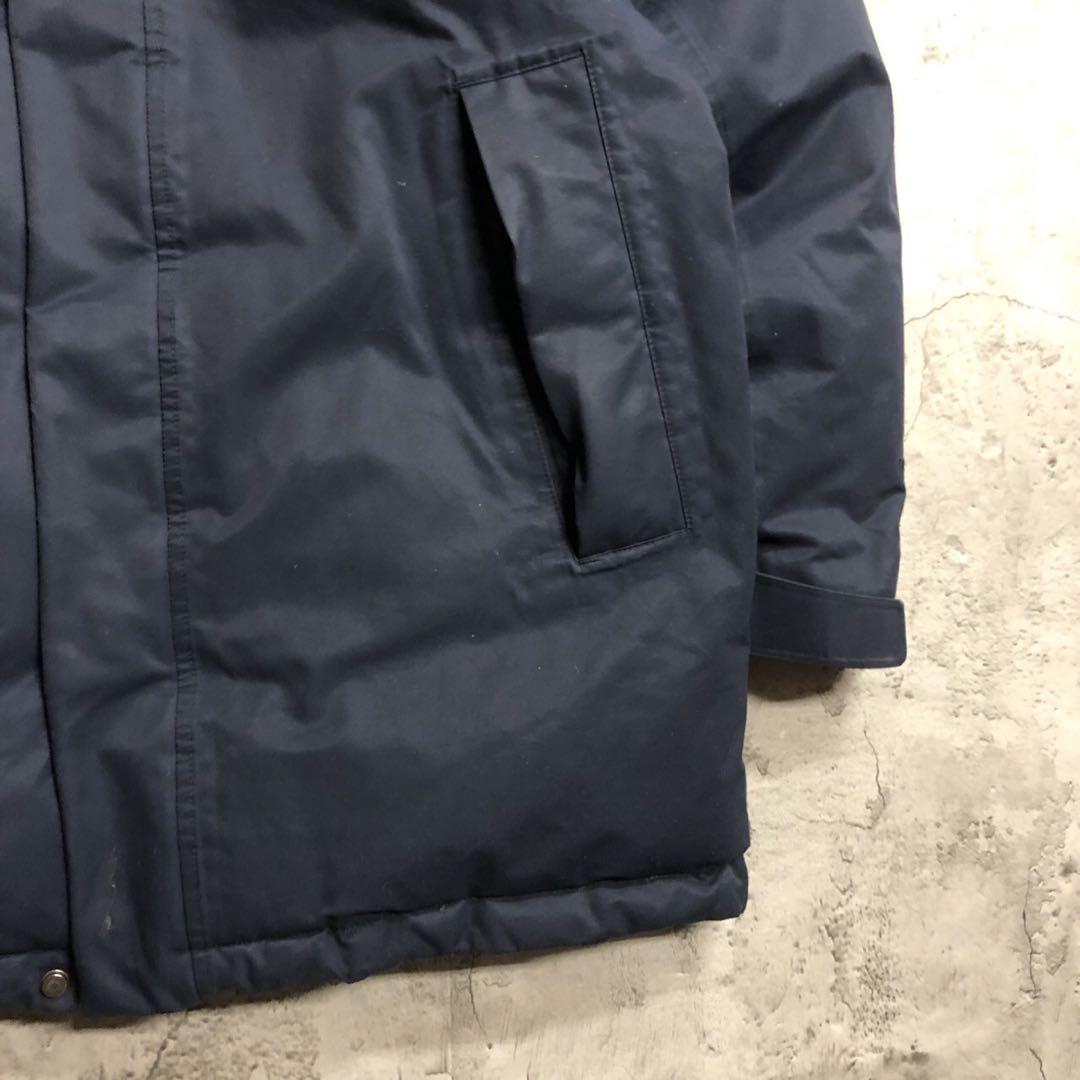 ノースフェイス/ダウンジャケット/ネイビー/モッズコート/コート/M