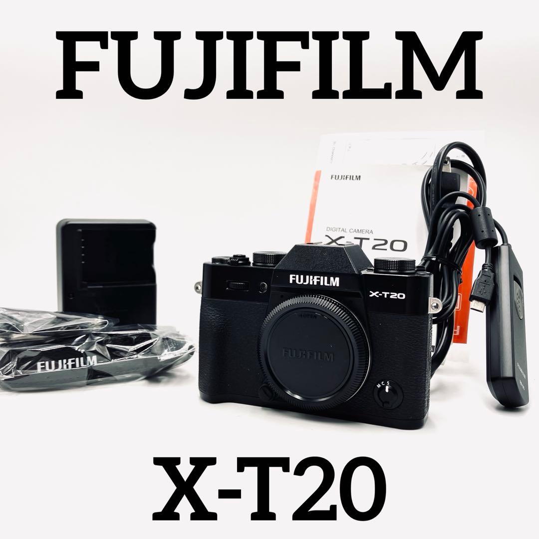 美品♪ FUJIFILM X-T20 ブラック　ボディ