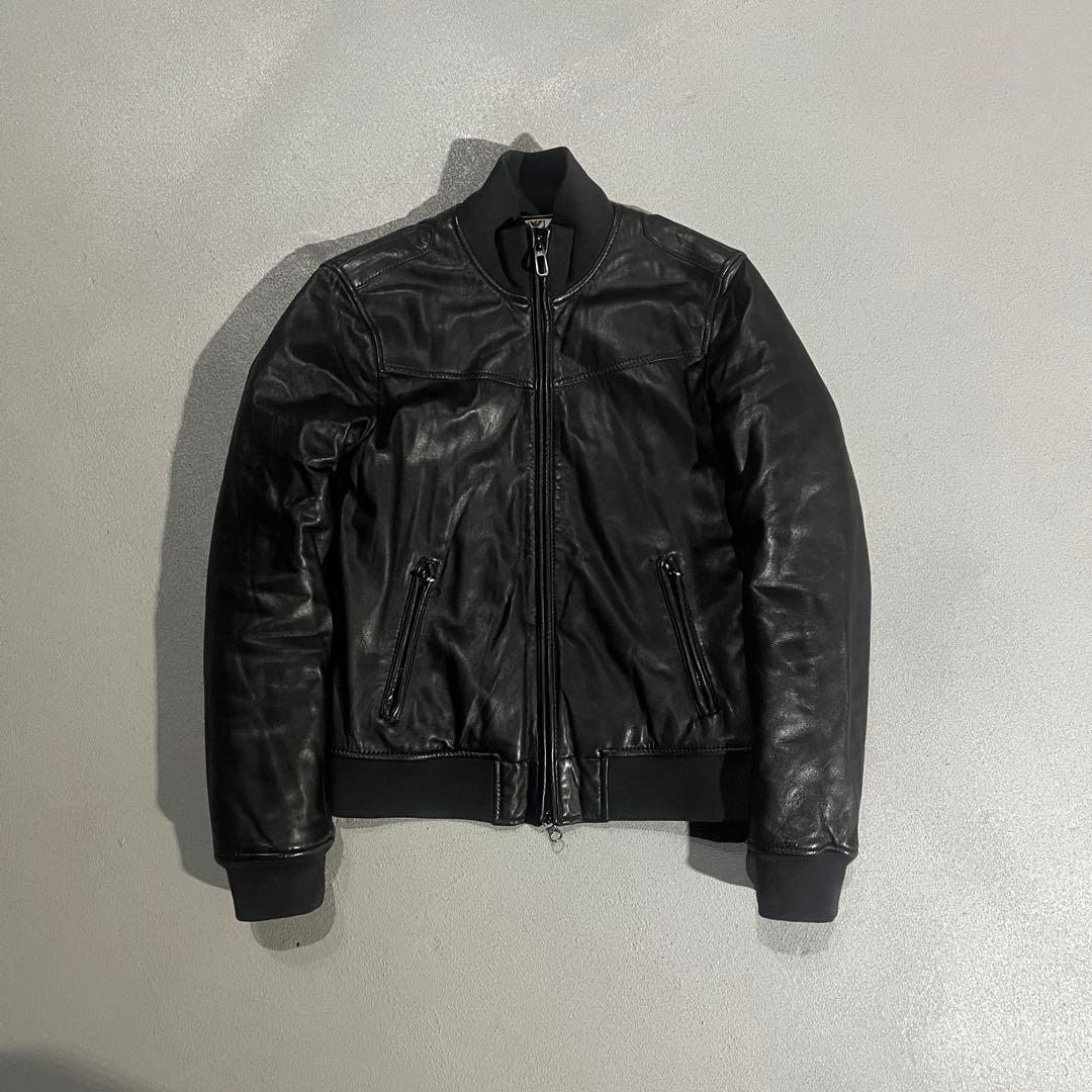 ジャケット・アウター Archive ARMANI JEANS leather jacket