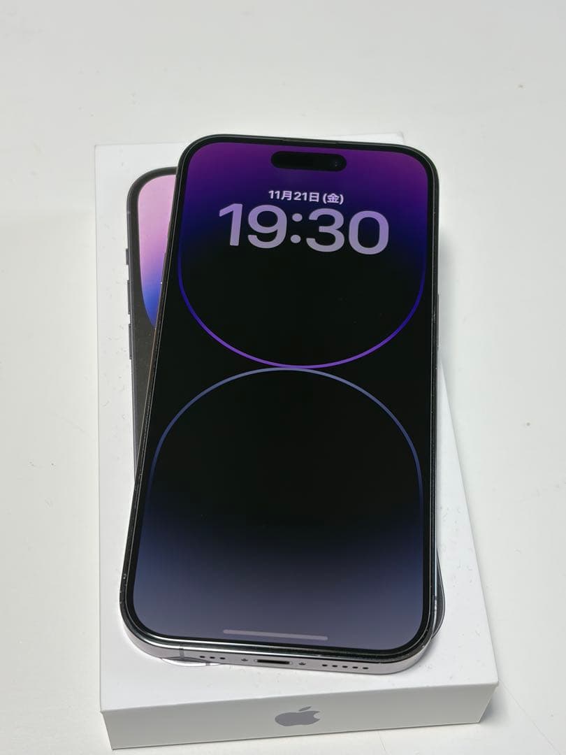 Apple iPhone 14 Pro ディープパープル 256gb 本体