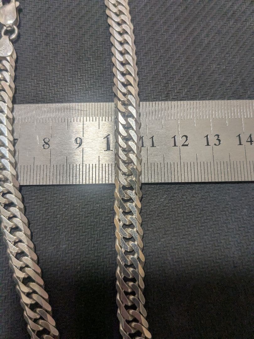 シルバー925 喜平チェーンネックレス