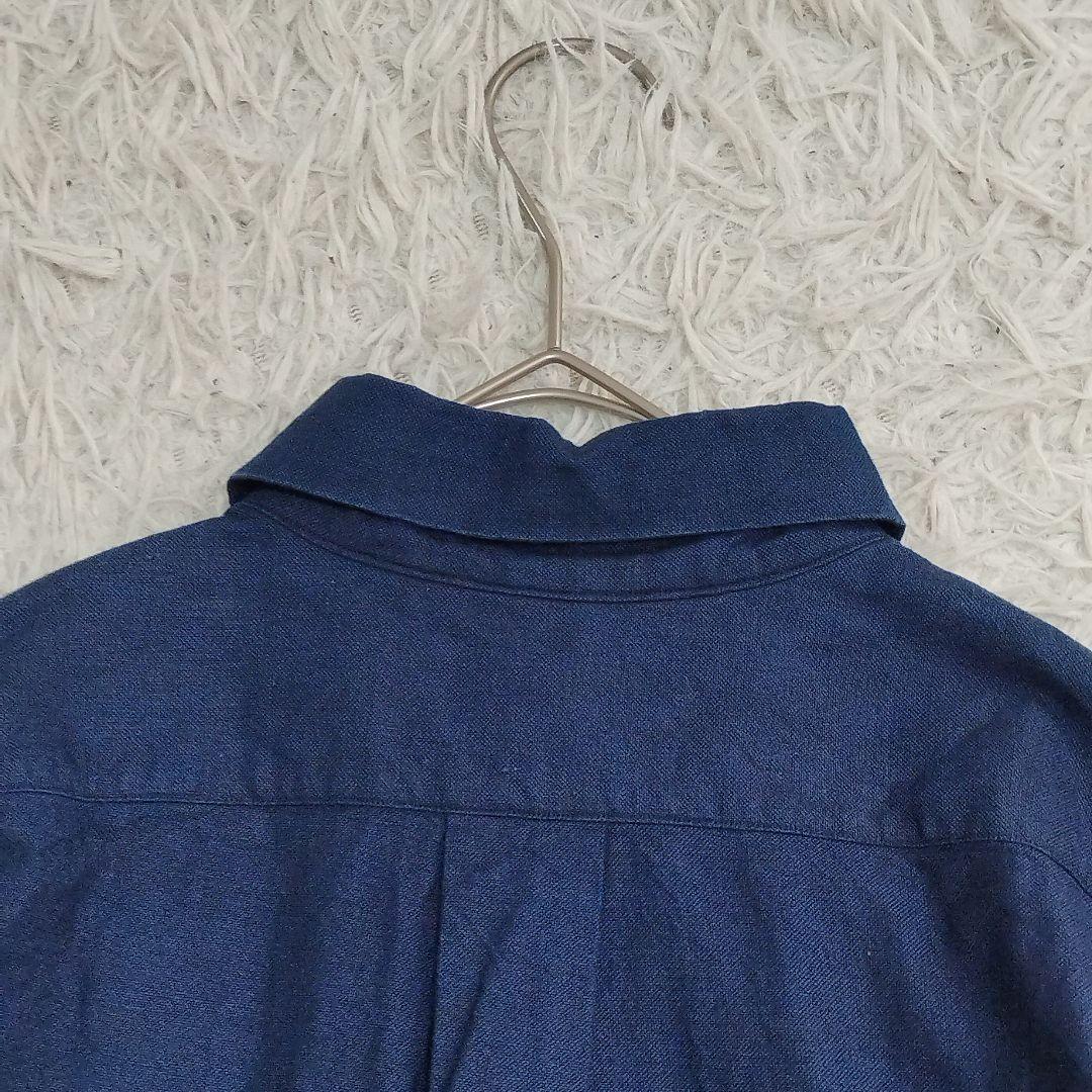 17272✨45R 現行 オックスフォードの908タックシャツ インディゴ