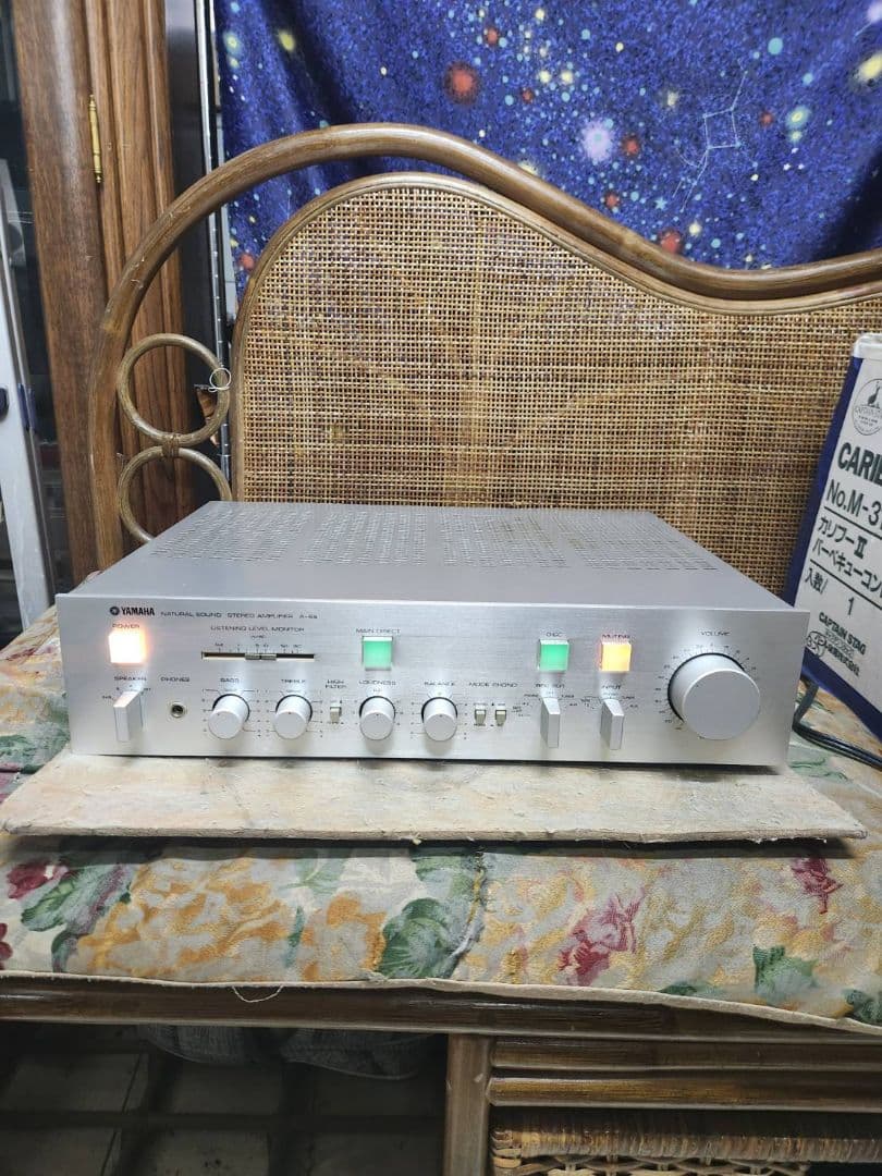YAMAHAの伝説的名機！！整備済超美品！プリメインアンプA-6a