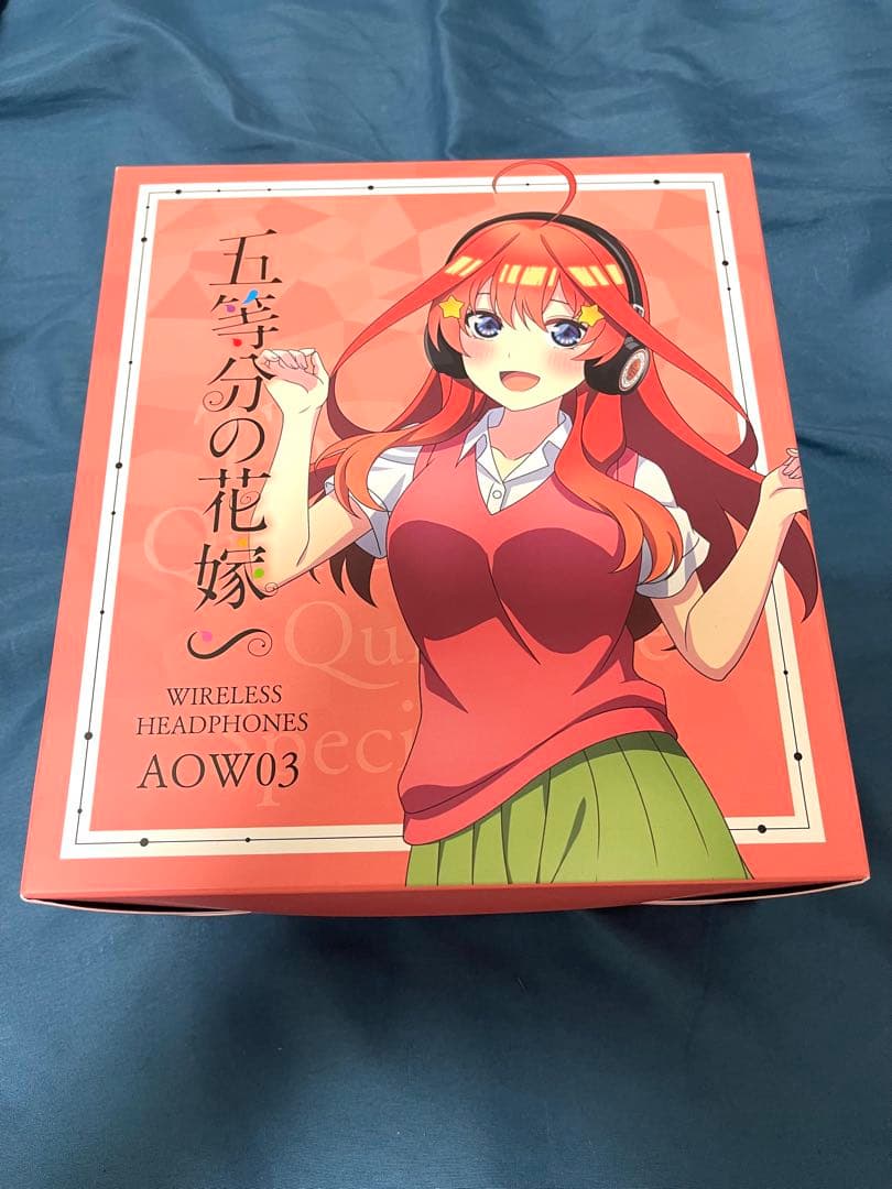 五等分の花嫁∽ ANIMA AOW03 ワイヤレスヘッドホン　五月