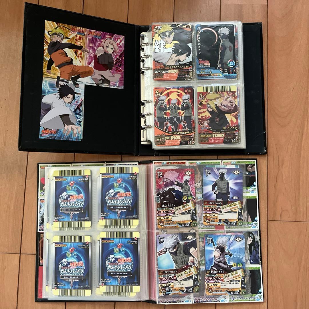 ナルトカードゲーム247枚•ファイル２冊まとめ売り
