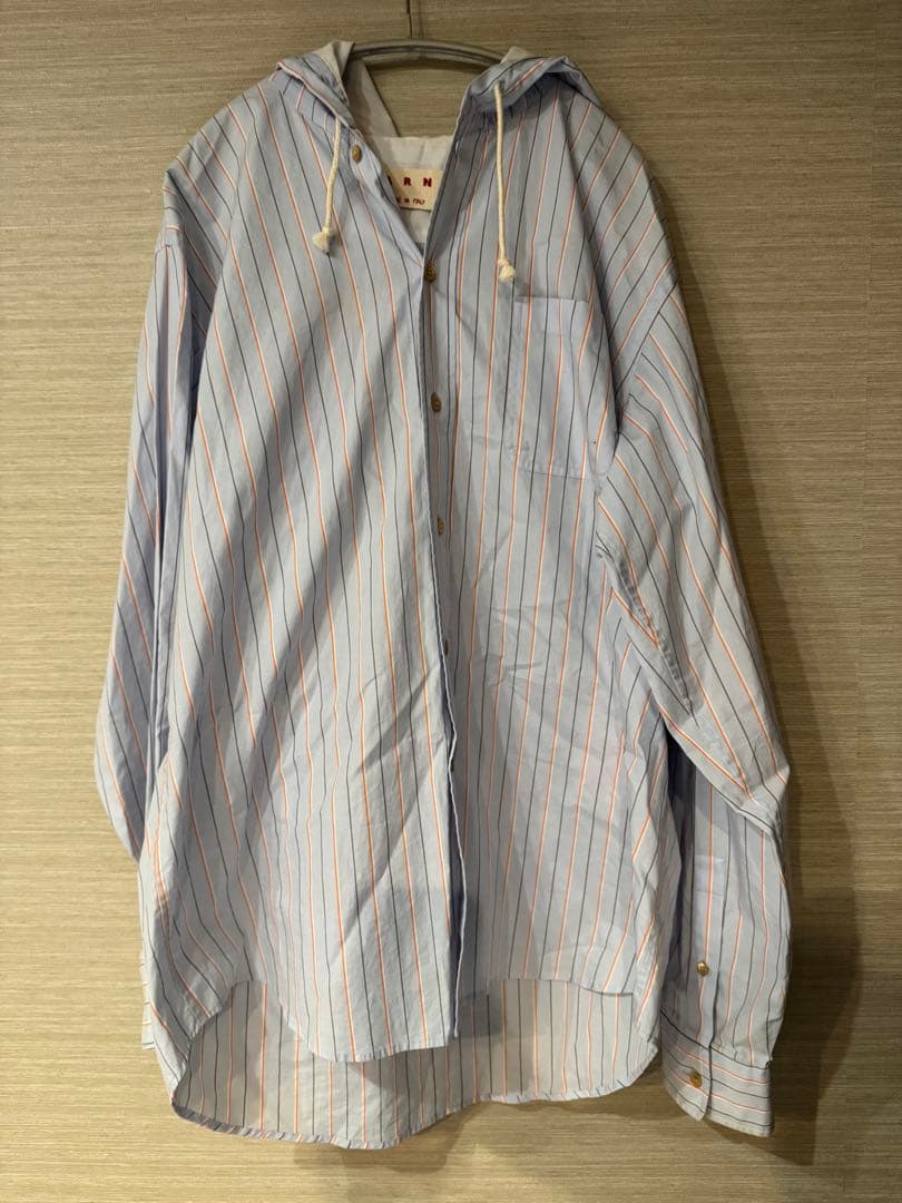 MARNI マルニ HOODIE SHIRTS フーディー シャツ