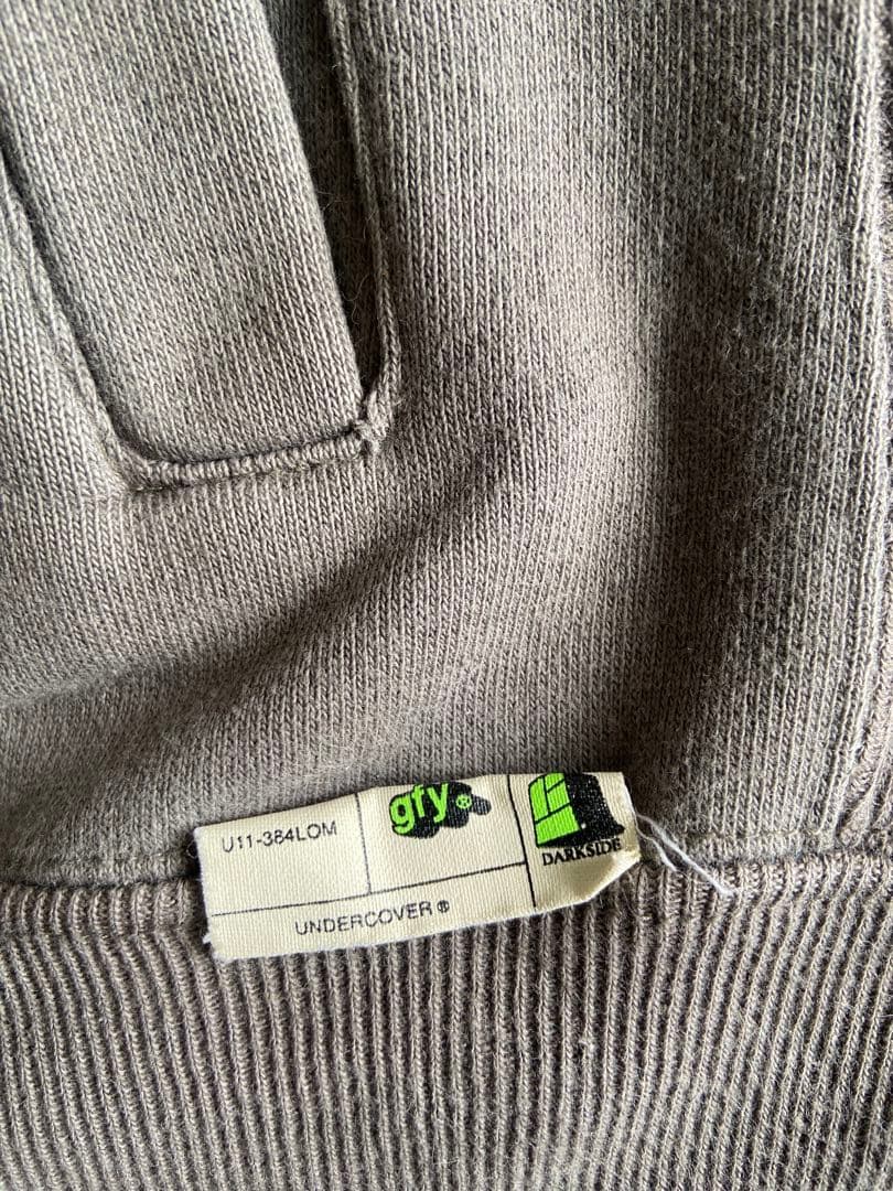 undercover 01ss ノースリーブパーカー Thunder bone