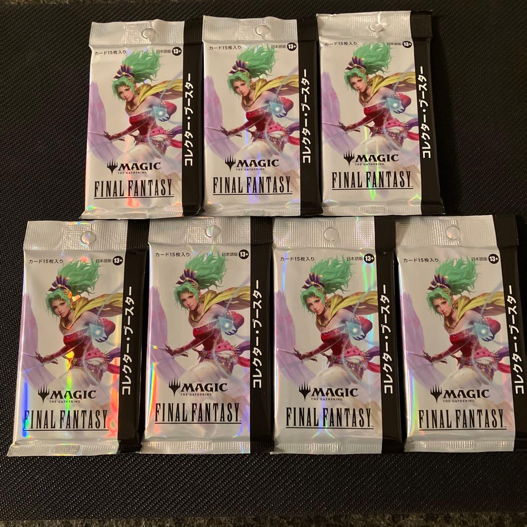 7パック未開封　MTG ファイナルファンタジー コレクターブースター 日本語版