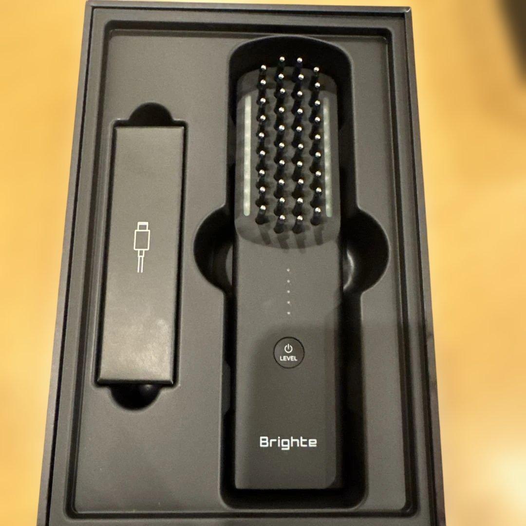 Brighteエレキブラシ 美顔器 ブラック 説明書付き