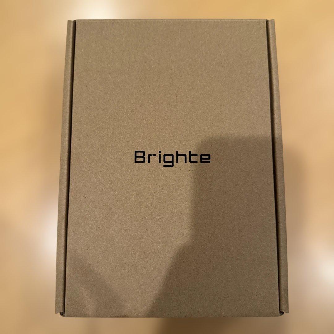 Brighteエレキブラシ 美顔器 ブラック 説明書付き