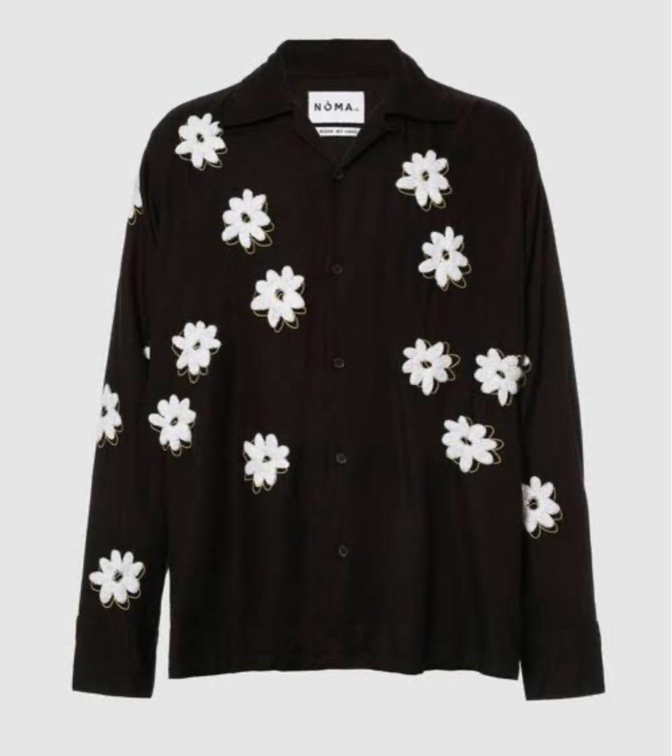 トップス NOMA t.d. Floral Hand Embroidery Shirt
