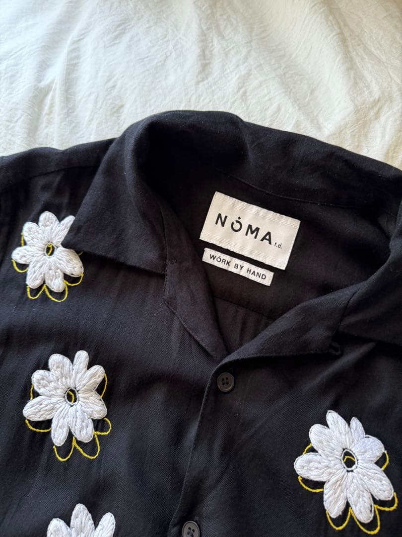 トップス NOMA t.d. Floral Hand Embroidery Shirt