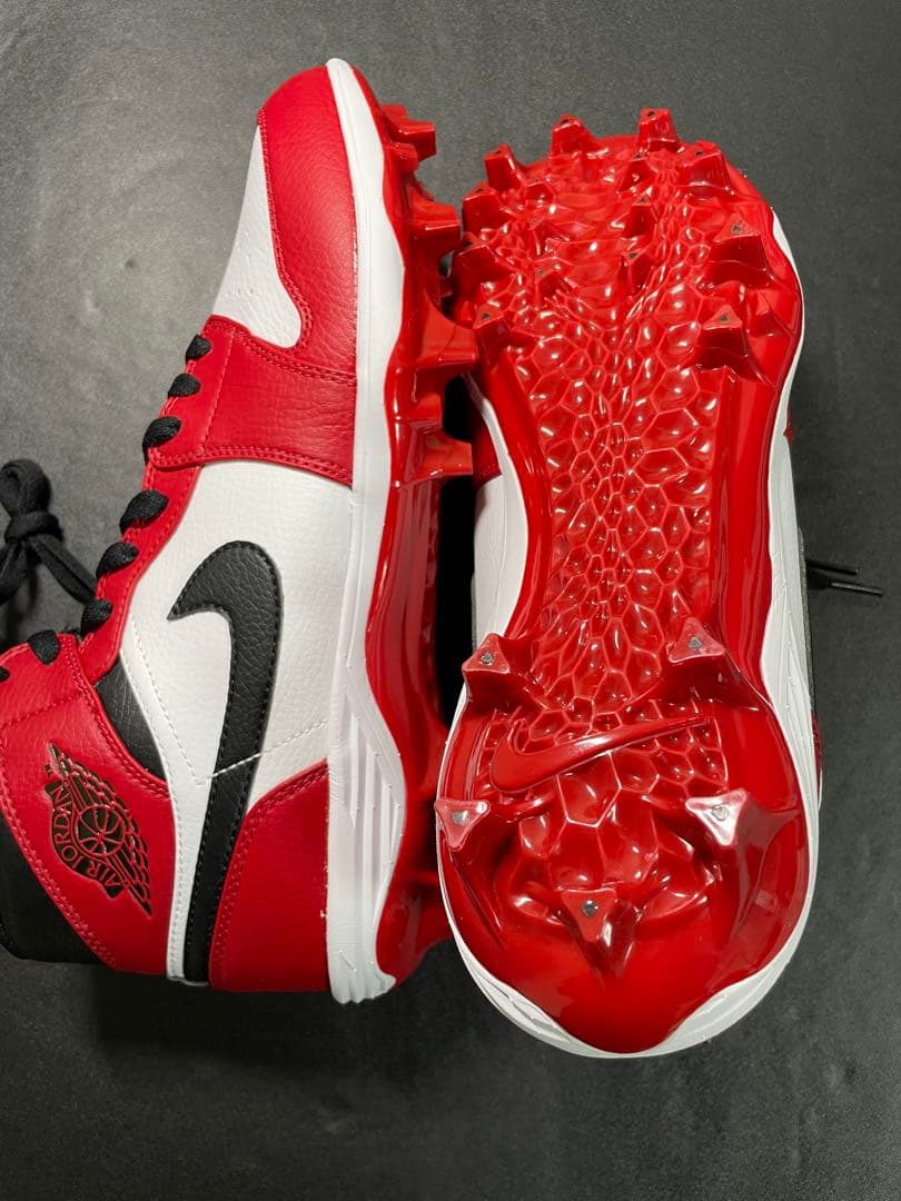 NIKEナイキエアジョーダン１フットボールスパイクシカゴ