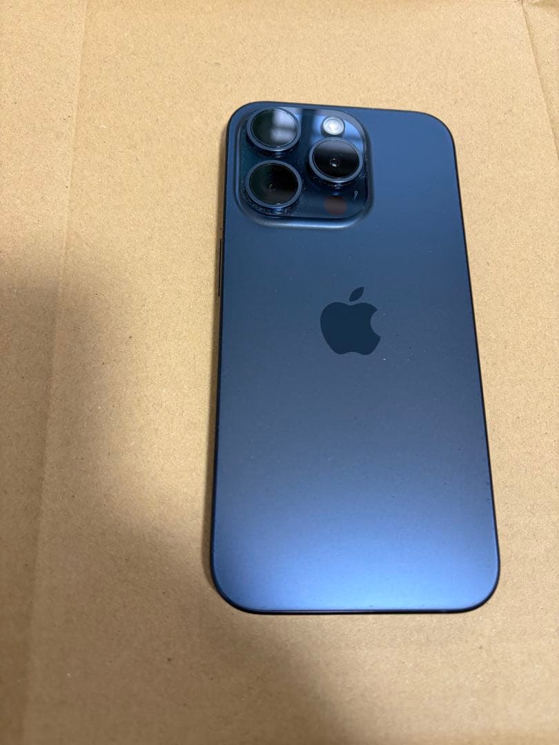iPhone 15 Pro 512GB simフリー ブルー チタニウム