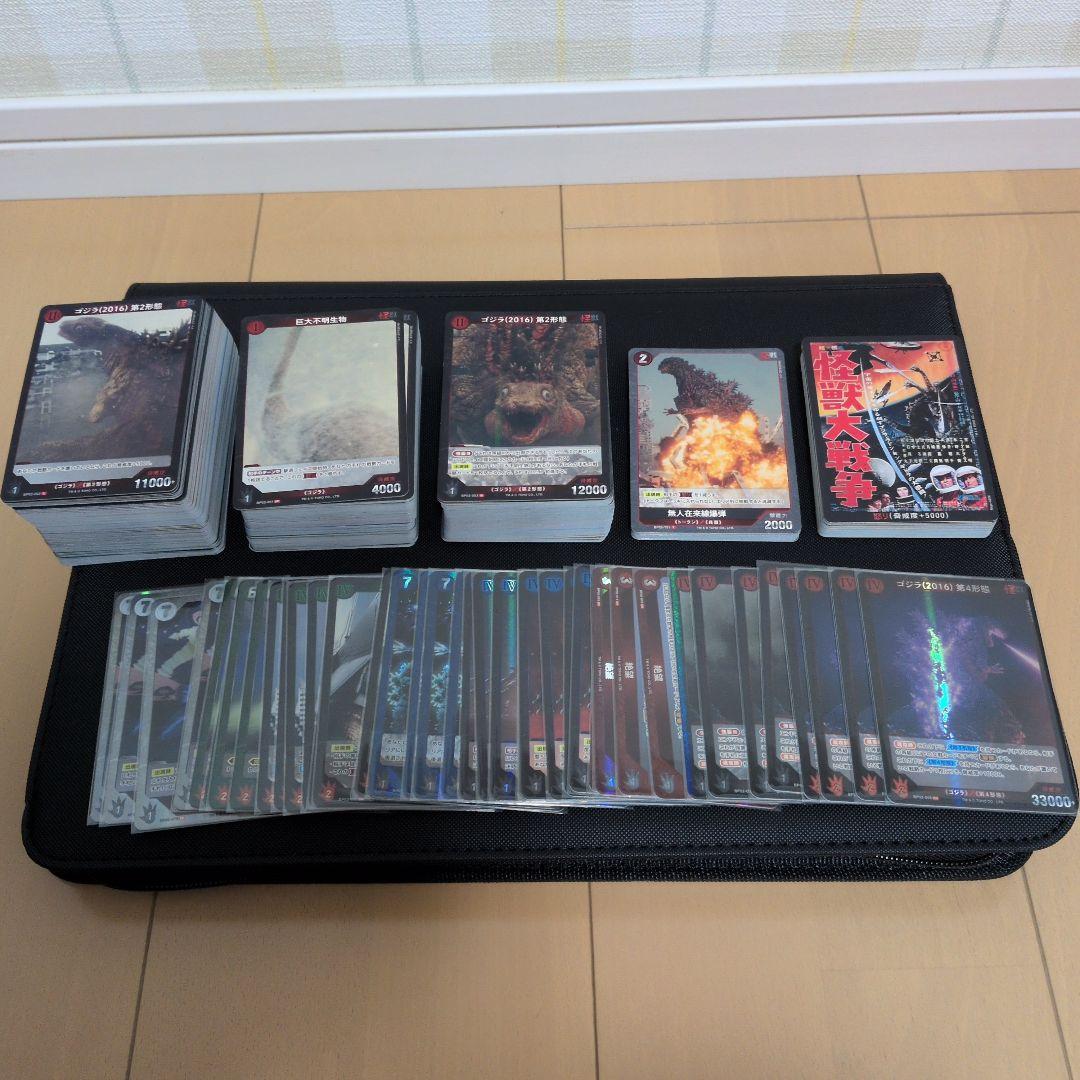 ゴジラカードゲーム 2弾 SR以下　各色4コン+怒りノーマル４コン