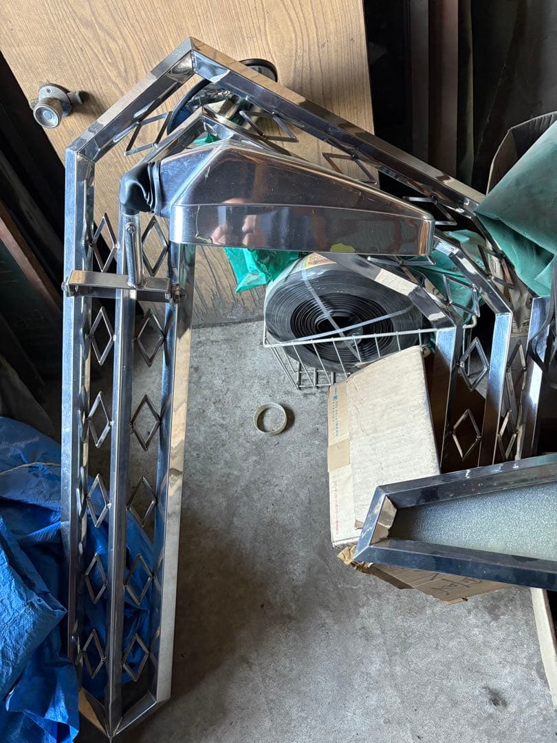 ステンレス製 車用パーツ ダイヤモンドデザインデコトラ