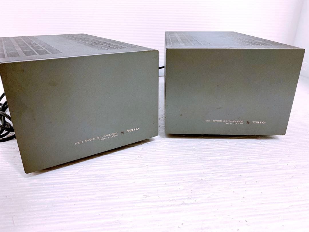 TRIO L-05M ハイスピードパワーアンプ 2台セット