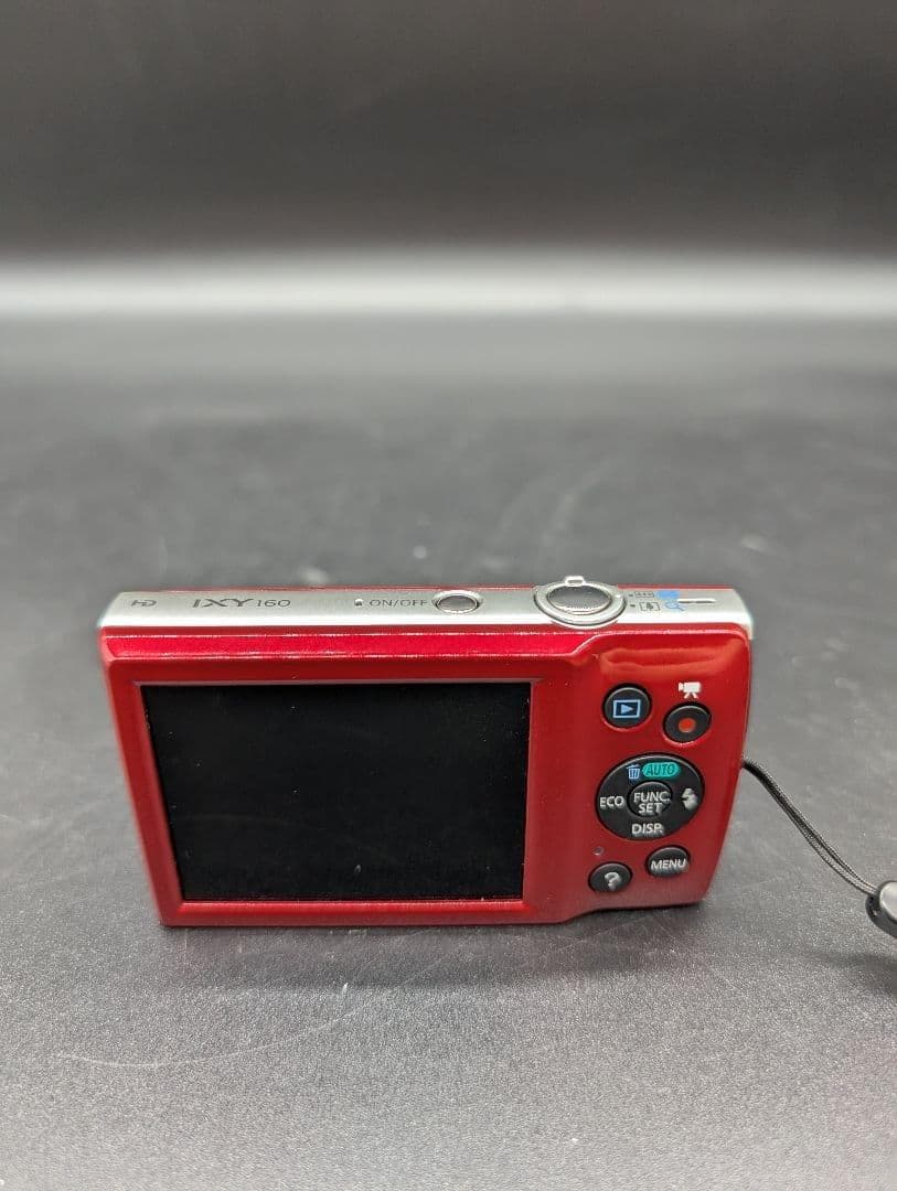 【動作確認済】Canon IXY 160 コンパクトデジタルカメラ レッド