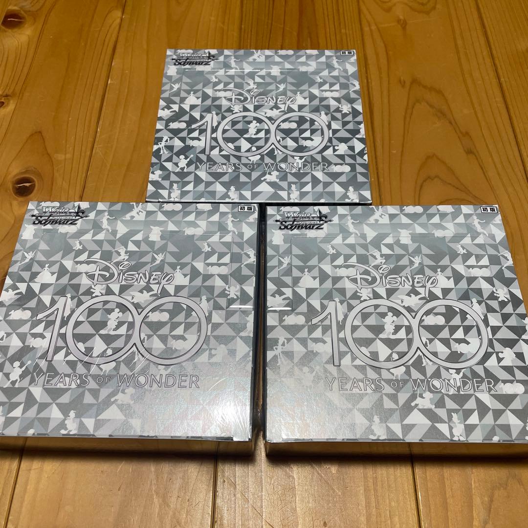 ヴァイスシュヴァルツ Disney 100 3BOX