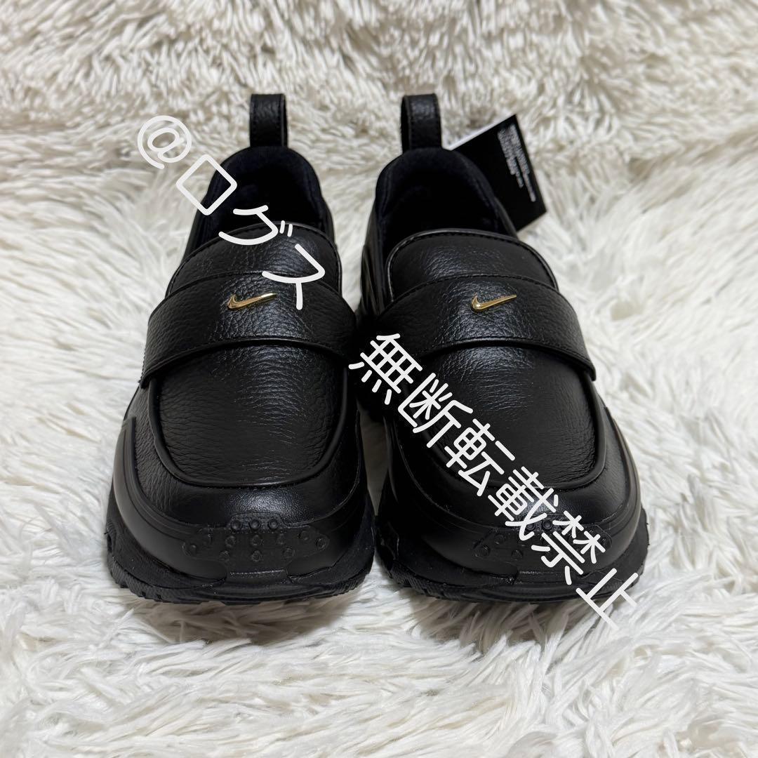 ナイキ ウィメンズ エアマックス フェノメナ ブラック ゴールド 23.5cm