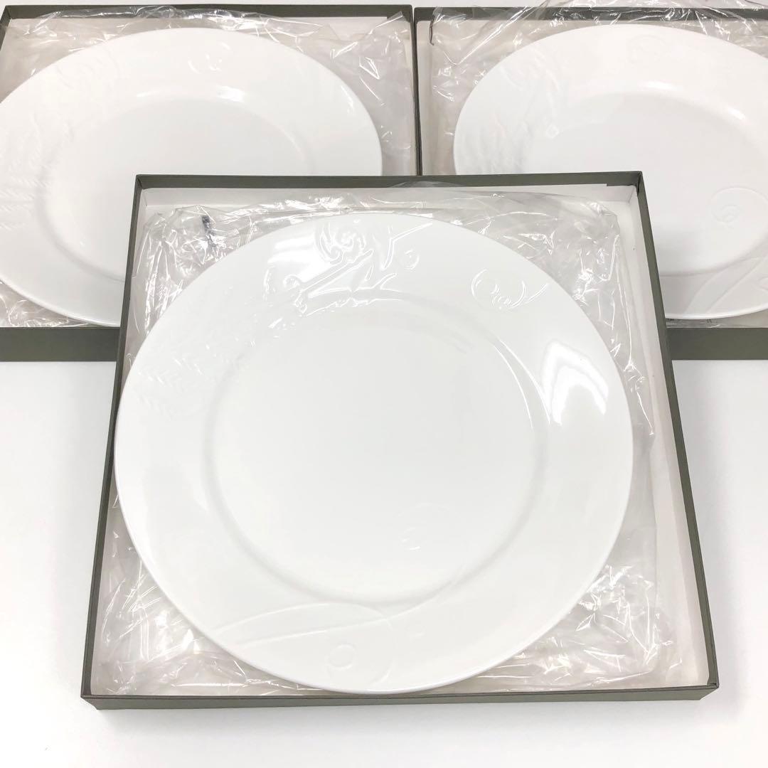 【71】新品 ウェッジウッド ネイチャー プレート27cm 大皿 ３枚セット